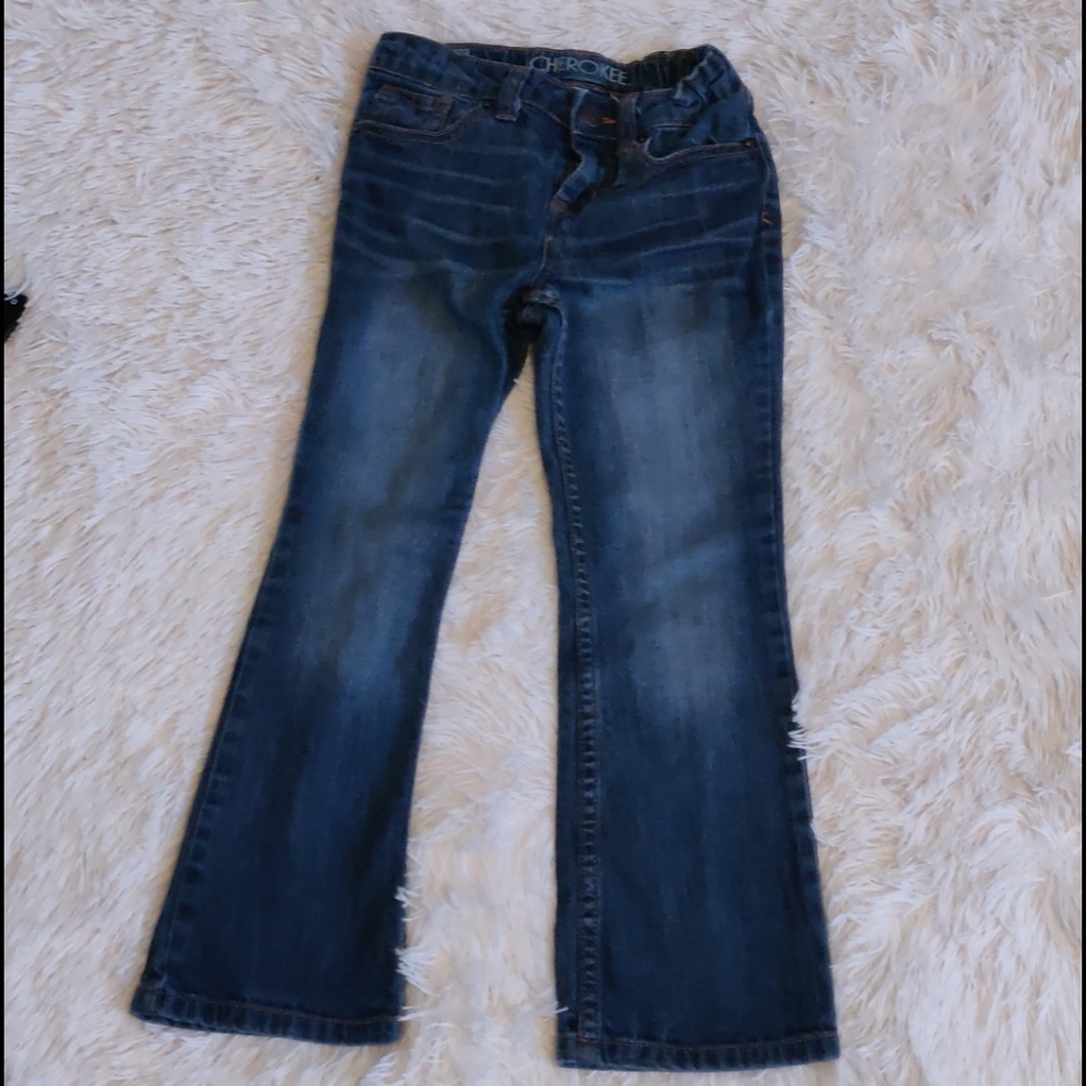 Cherokee boys size 6 bootcut jeans